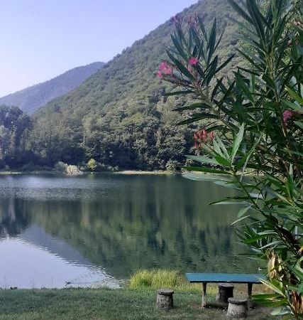 L'Angolino Di Magda: On The Lake-Private Beach! Ghirla Екстериор снимка
